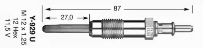 Свеча накаливания NGK 6003